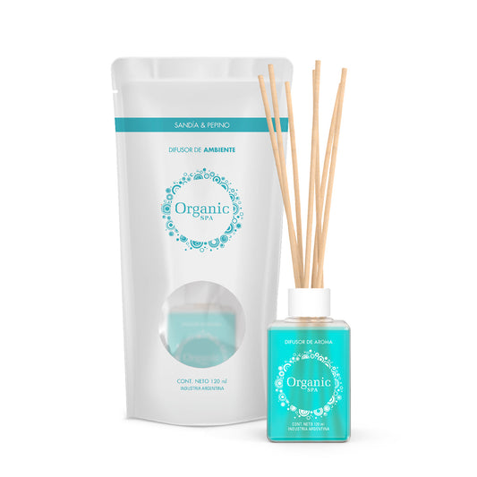 DIFUSOR DE AMBIENTE SPA SANDÍA & PEPINO