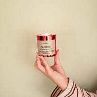VELA ROJA ALMENDRAS