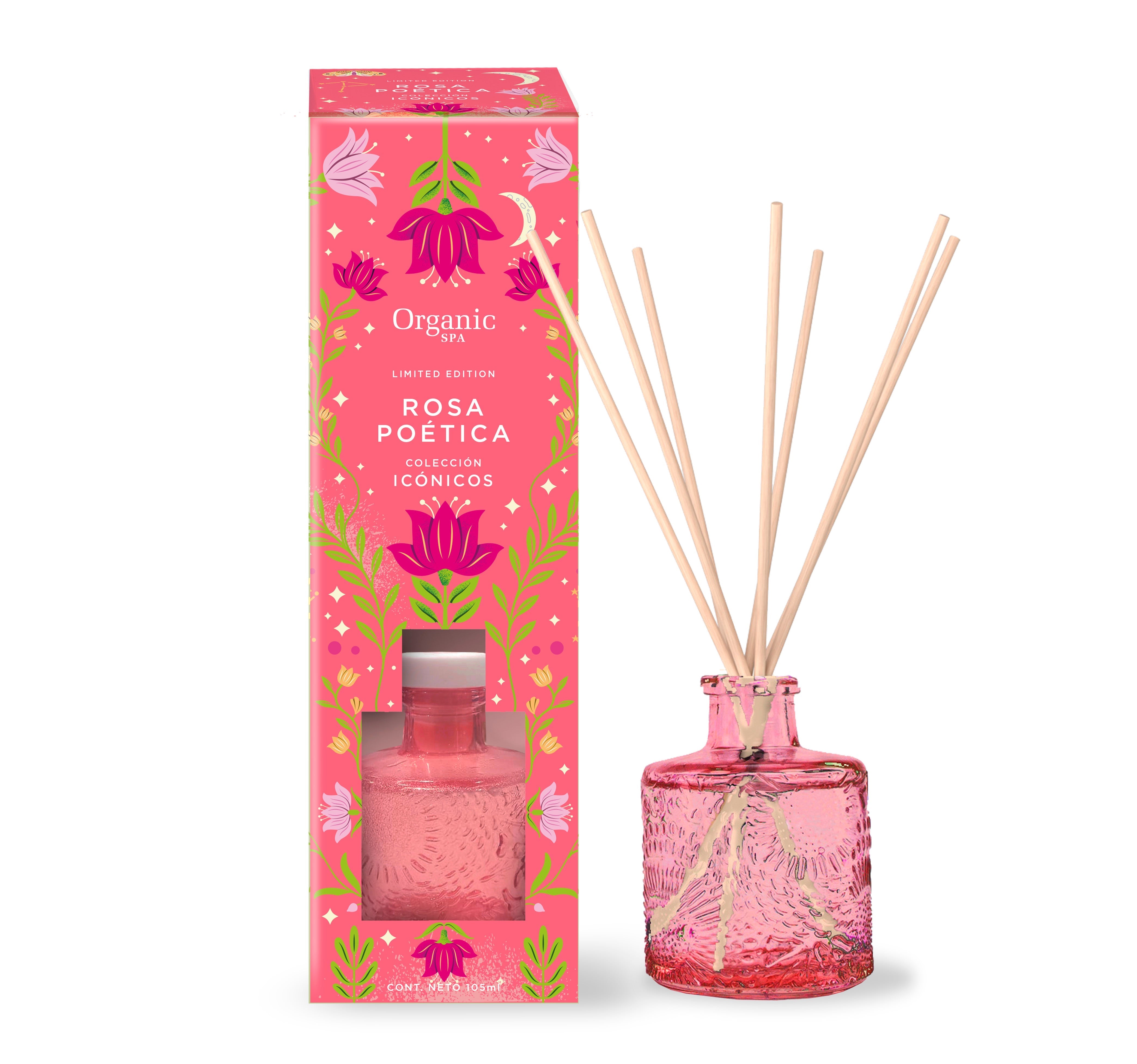 DIFUSOR DE AMBIENTE ROSA POÉTICA