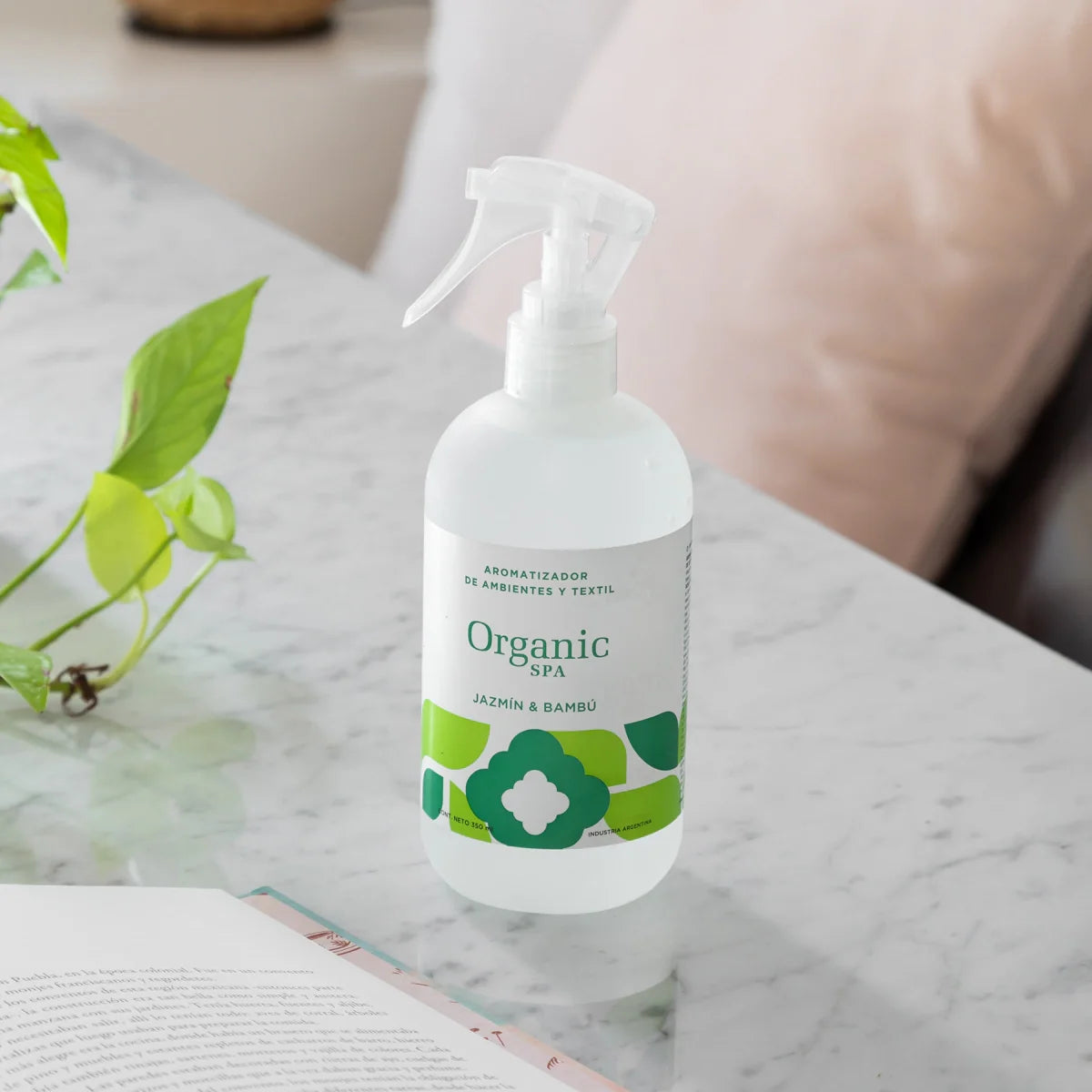 SET AROMATIZADOR DE AMBIENTE + DIFUSOR SPA JAZMÍN & BAMBÚ